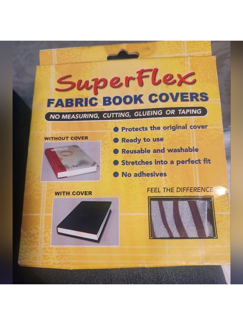 New SuperFlex Fabric Book Cover